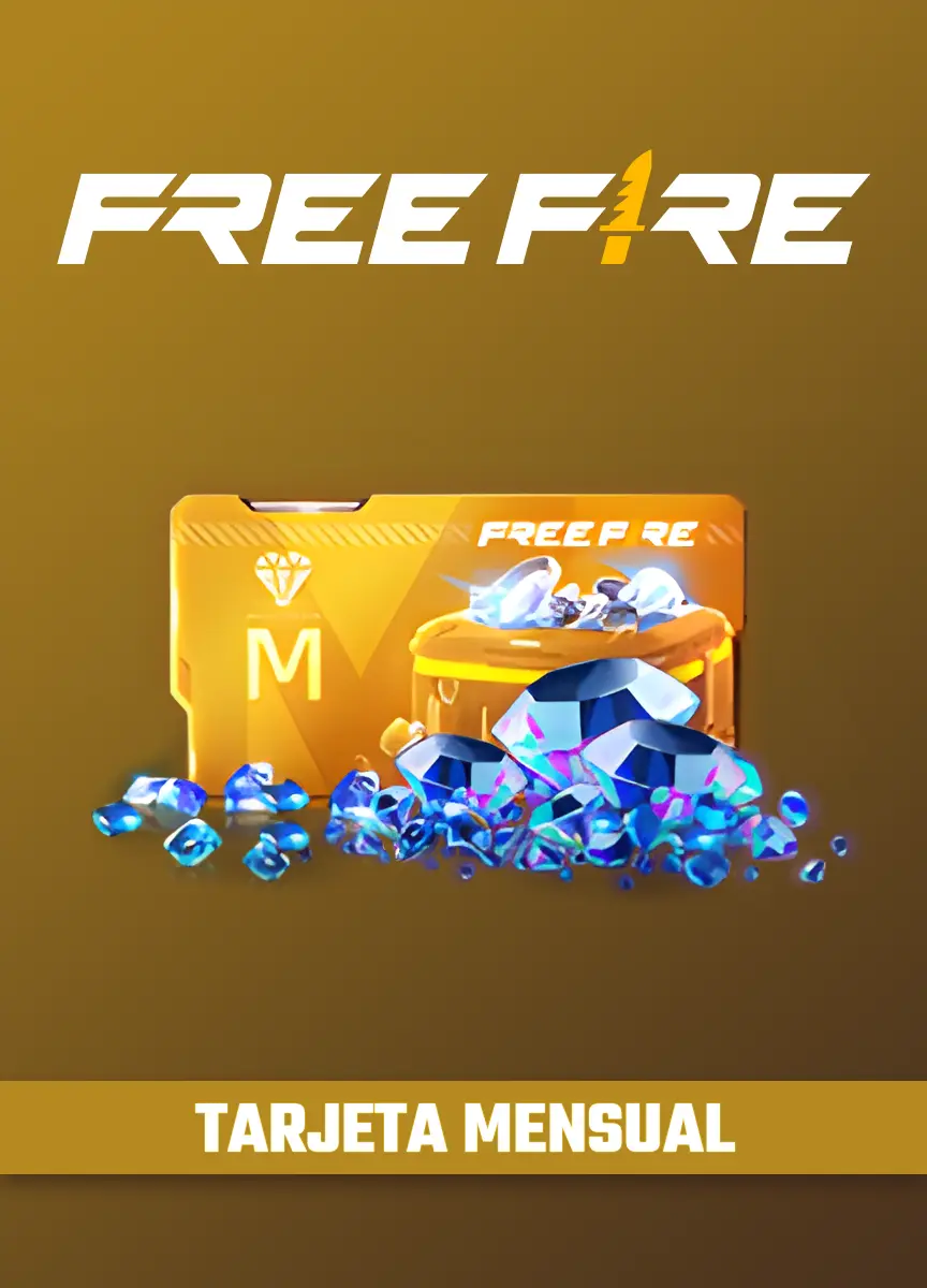 Free Fire: Tarjeta Mensual