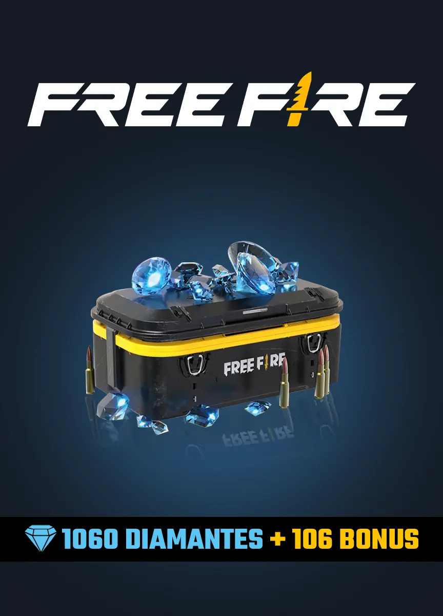 Free Fire: 1060+106💎