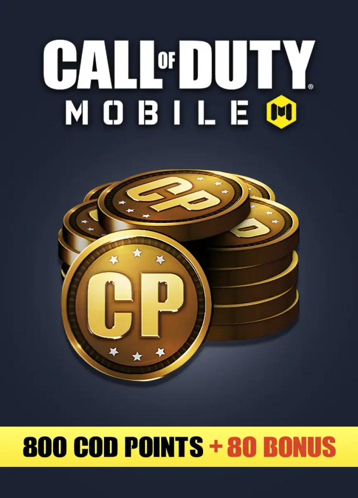 Call Of Duty: Mobile – 800 CP + 80 Bonus
